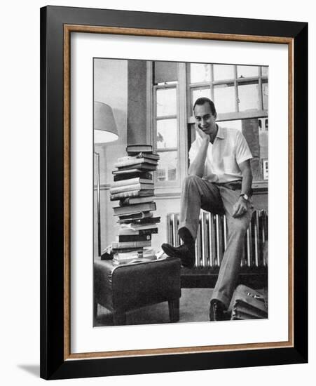 The Aga Khan While a Student at Harvard University, 1958-null-Framed Giclee Print