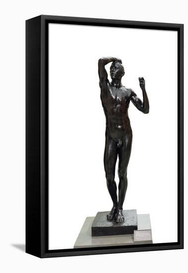 The Age of Bronze, 1876-1877, (Bronze)-Auguste Rodin-Framed Premier Image Canvas