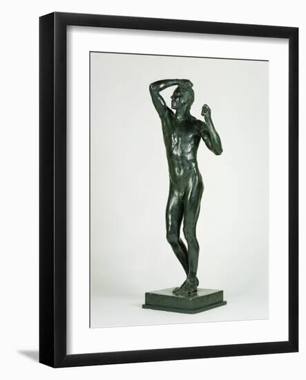 The Age of Bronze, 1877-Auguste Rodin-Framed Giclee Print