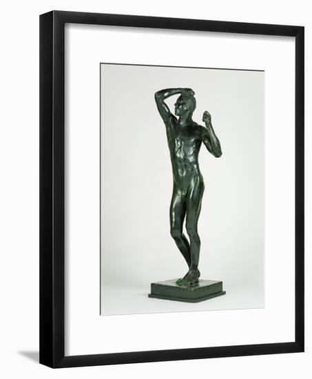 The Age of Bronze, 1877-Auguste Rodin-Framed Giclee Print