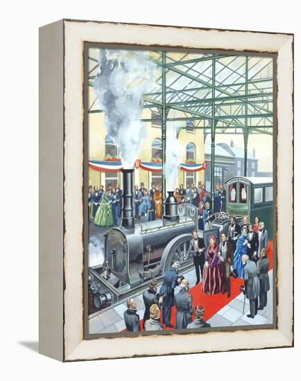 The Age of Great Beginnings - the Victorian Age-Ron Embleton-Framed Premier Image Canvas