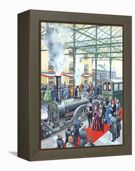 The Age of Great Beginnings - the Victorian Age-Ron Embleton-Framed Premier Image Canvas