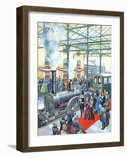 The Age of Great Beginnings - the Victorian Age-Ron Embleton-Framed Giclee Print