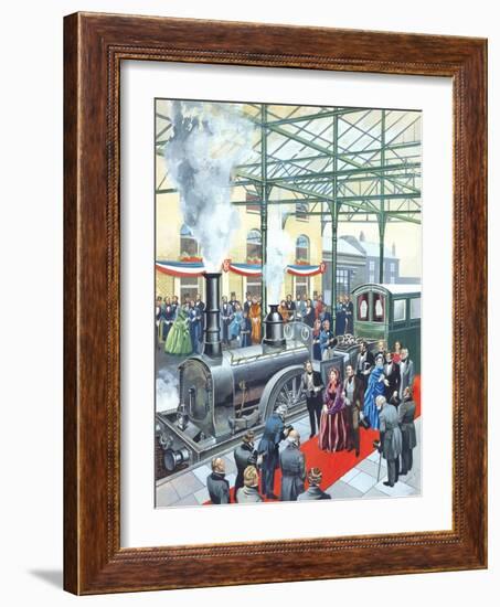 The Age of Great Beginnings - the Victorian Age-Ron Embleton-Framed Giclee Print