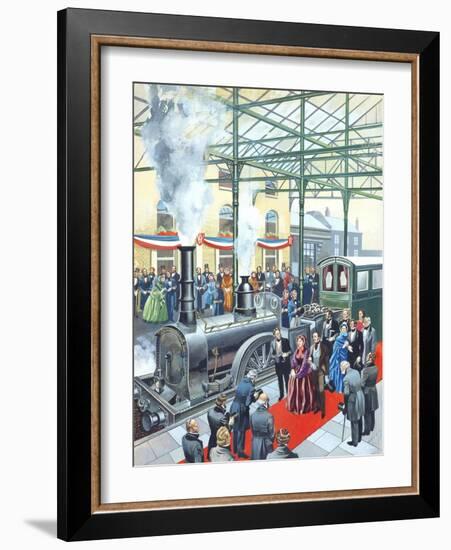 The Age of Great Beginnings - the Victorian Age-Ron Embleton-Framed Giclee Print