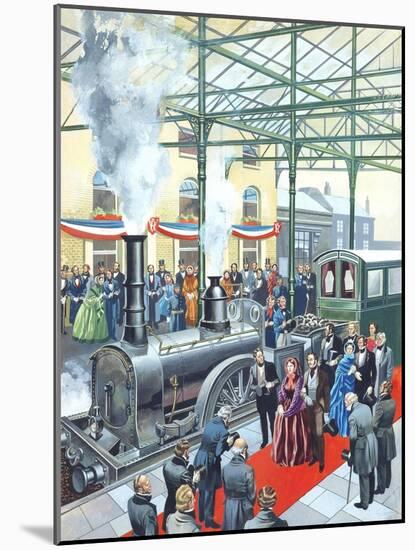 The Age of Great Beginnings - the Victorian Age-Ron Embleton-Mounted Giclee Print