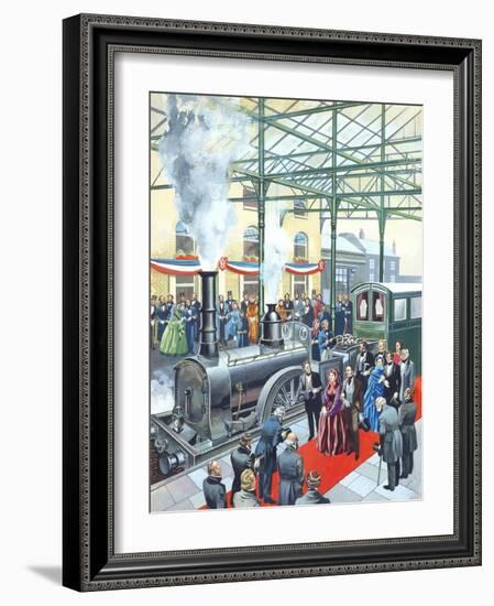 The Age of Great Beginnings - the Victorian Age-Ron Embleton-Framed Giclee Print