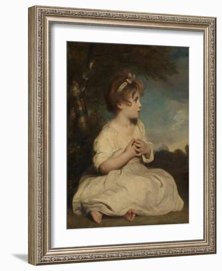 The Age of Innocence-Sir Joshua Reynolds-Framed Giclee Print