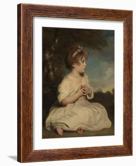 The Age of Innocence-Sir Joshua Reynolds-Framed Giclee Print