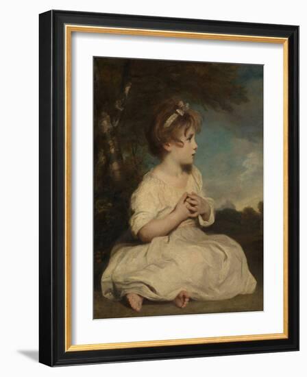 The Age of Innocence-Sir Joshua Reynolds-Framed Giclee Print