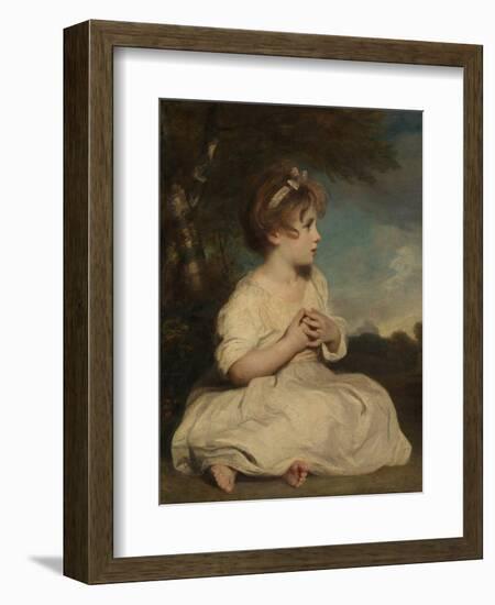 The Age of Innocence-Sir Joshua Reynolds-Framed Premium Giclee Print