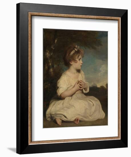 The Age of Innocence-Sir Joshua Reynolds-Framed Premium Giclee Print