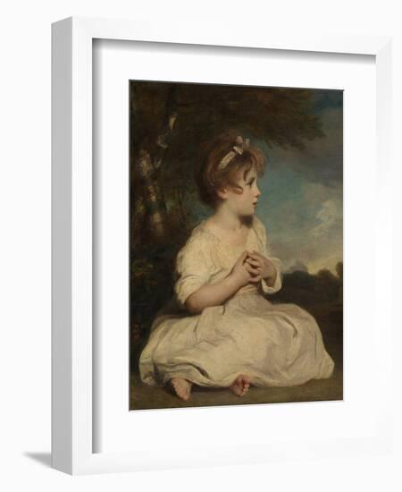 The Age of Innocence-Sir Joshua Reynolds-Framed Premium Giclee Print