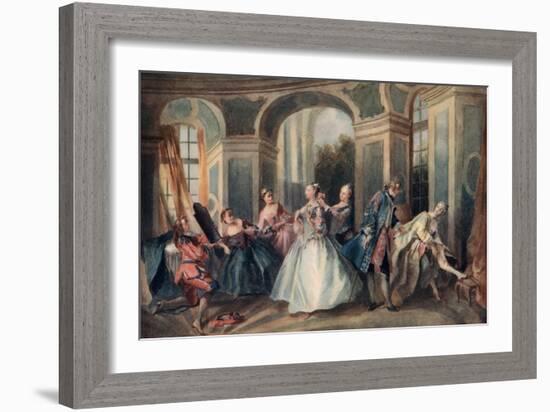 The Age of Man, Youth, 1730-1735-Nicolas Lancret-Framed Giclee Print