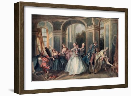 The Age of Man, Youth, 1730-1735-Nicolas Lancret-Framed Giclee Print