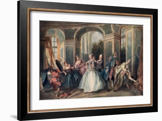 The Age of Man, Youth, 1730-1735-Nicolas Lancret-Framed Giclee Print