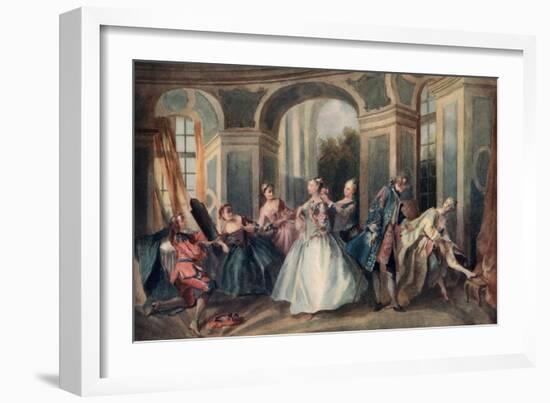 The Age of Man, Youth, 1730-1735-Nicolas Lancret-Framed Giclee Print