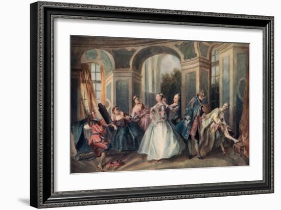 The Age of Man, Youth, 1730-1735-Nicolas Lancret-Framed Giclee Print