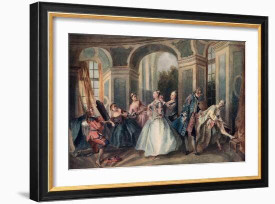 The Age of Man, Youth, 1730-1735-Nicolas Lancret-Framed Giclee Print