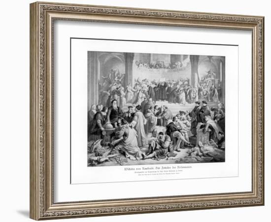 The Age of the Reformation, 1900-Benoist-Framed Giclee Print