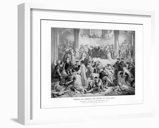 The Age of the Reformation, 1900-Benoist-Framed Giclee Print
