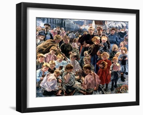 The Age of the Worker, 1896-Leon Frederic-Framed Giclee Print