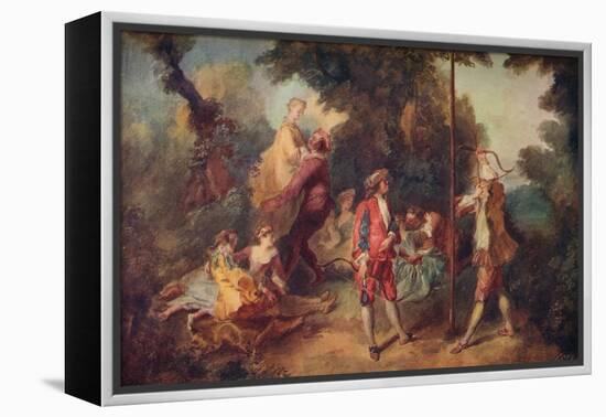 'The Ages of Man - Manhood', c1710-1740, (1910)-Nicolas Lancret-Framed Premier Image Canvas