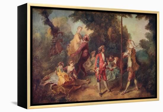 'The Ages of Man - Manhood', c1710-1740, (1910)-Nicolas Lancret-Framed Premier Image Canvas