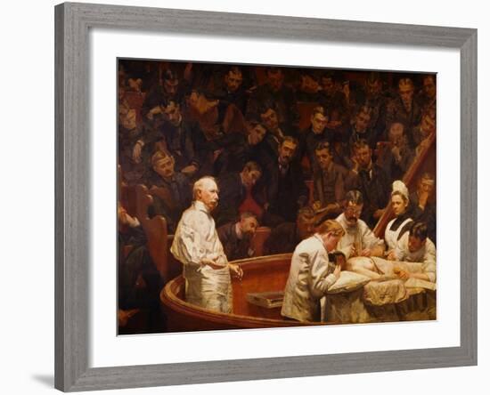 The Agnew Clinic-Thomas Cowperthwait Eakins-Framed Giclee Print