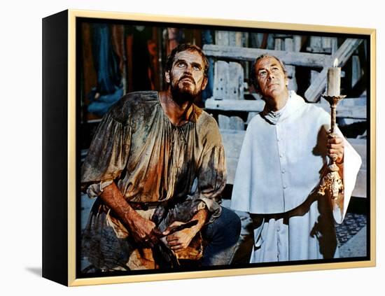 The Agony And The Ecstasy, Charlton Heston, Rex Harrison, 1965-null-Framed Stretched Canvas