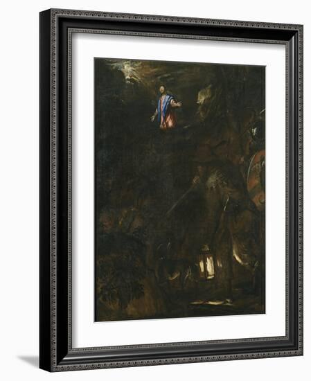 The Agony in the Garden, 1562-Titian (Tiziano Vecelli)-Framed Giclee Print