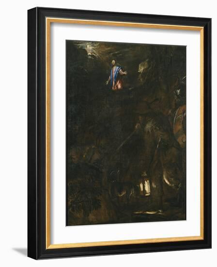 The Agony in the Garden, 1562-Titian (Tiziano Vecelli)-Framed Giclee Print