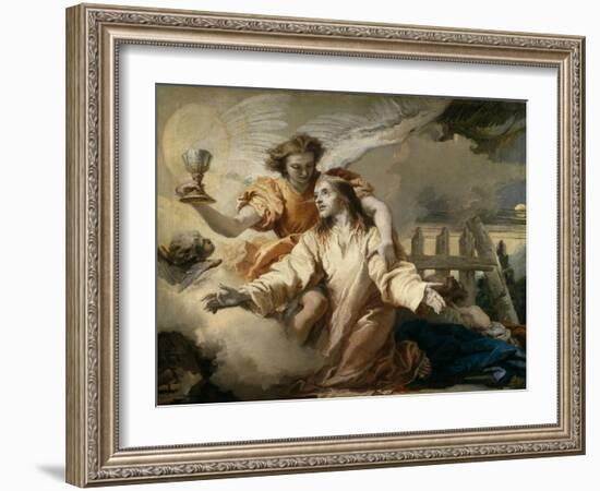 The Agony in the Garden, 1772-Giandomenico Tiepolo-Framed Giclee Print