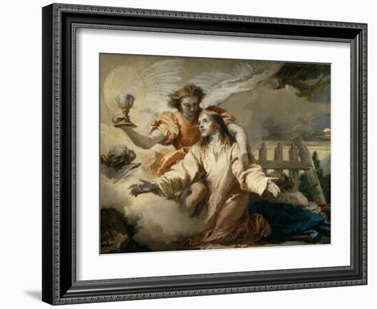 The Agony in the Garden, 1772-Giandomenico Tiepolo-Framed Giclee Print