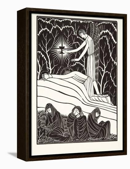The Agony in the Garden, 1926-Eric Gill-Framed Premier Image Canvas
