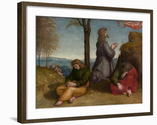 The Agony in the Garden, c.1504-Raphael-Framed Giclee Print