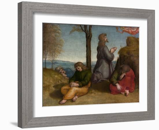 The Agony in the Garden, c.1504-Raphael-Framed Giclee Print