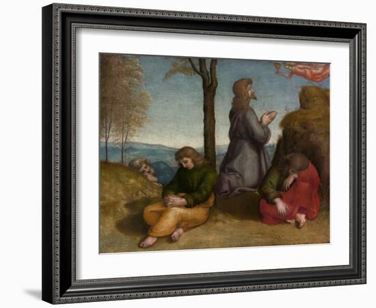 The Agony in the Garden, c.1504-Raphael-Framed Giclee Print