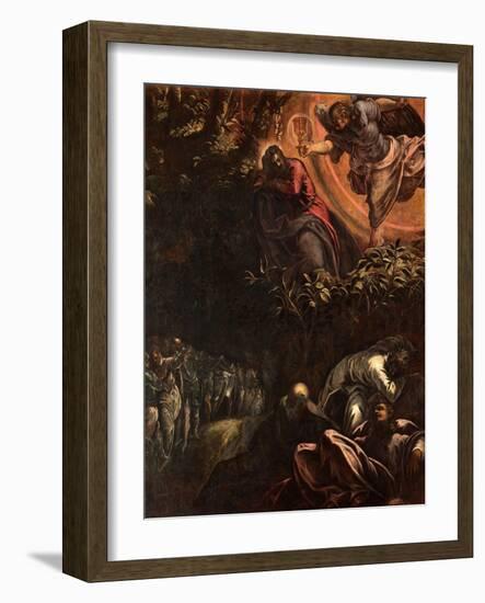 The Agony in the Garden, c.1570-Jacopo Robusti Tintoretto-Framed Giclee Print