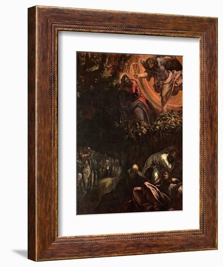 The Agony in the Garden, c.1570-Jacopo Robusti Tintoretto-Framed Giclee Print