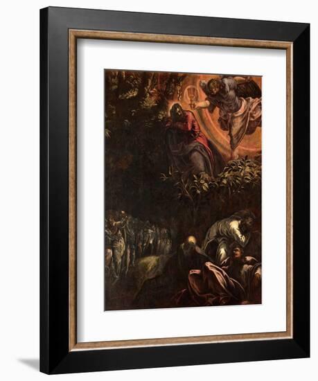 The Agony in the Garden, c.1570-Jacopo Robusti Tintoretto-Framed Giclee Print