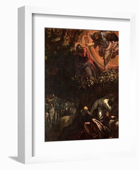 The Agony in the Garden, c.1570-Jacopo Robusti Tintoretto-Framed Giclee Print