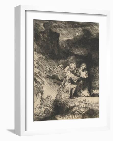 The Agony in the Garden, C.1657-Rembrandt van Rijn-Framed Giclee Print