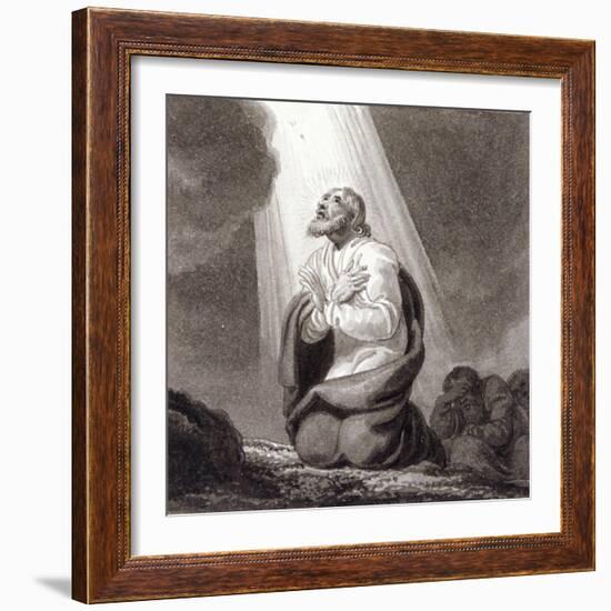 The Agony in the Garden, C1810-C1844-Henry Corbould-Framed Giclee Print