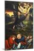 The Agony in the Garden, Ca 1518-Lucas Cranach the Elder-Mounted Giclee Print