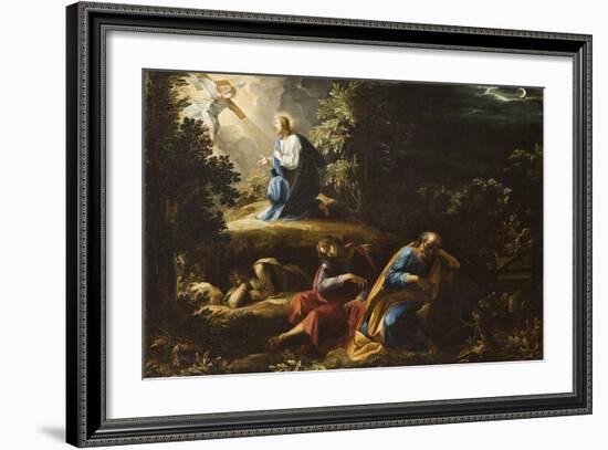 The Agony in the Garden (Christ on the Mount of Olives), 1597-98-Guiseppe Cesari-Framed Giclee Print