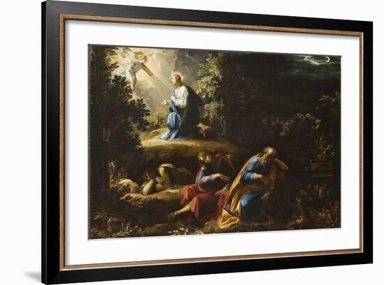 The Agony in the Garden (Christ on the Mount of Olives), 1597-98-Guiseppe Cesari-Framed Giclee Print