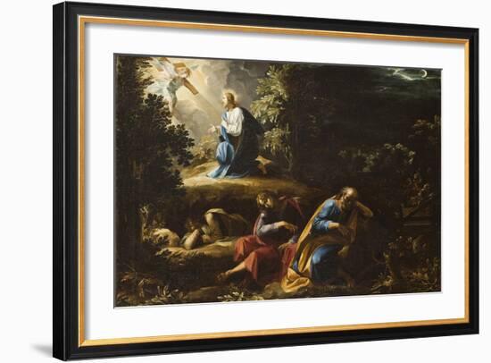 The Agony in the Garden (Christ on the Mount of Olives), 1597-98-Guiseppe Cesari-Framed Giclee Print