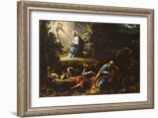 The Agony in the Garden (Christ on the Mount of Olives), 1597-98-Guiseppe Cesari-Framed Giclee Print