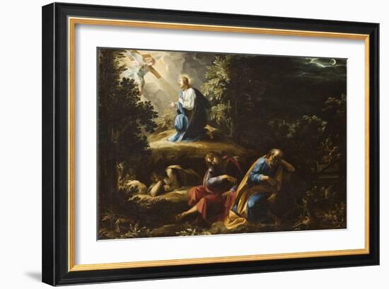 The Agony in the Garden (Christ on the Mount of Olives), 1597-98-Guiseppe Cesari-Framed Giclee Print